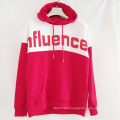 Wholesale High Quality Customized  100% Cotton Print hoodies for women casual